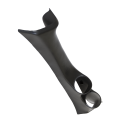 AutoMeter - AutoMeter 17312 Full Dual A-Pillar Gauge Black 2-1/16" for 08-10 Ford SuperDuty - Image 1