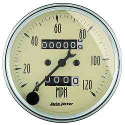 AutoMeter - AutoMeter 1808 Antique Beige 5 Gauge Kit Mechanical Speedometer 3-1/8 & 2-1/16" - Image 2