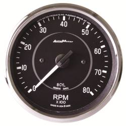 AutoMeter - AutoMeter 201004 Cobra In-Dash Tachometer Gauge 8000RPM 4" - Image 1