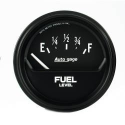 AutoMeter - AutoMeter 2316 Autogage Fuel Level Gauge 0-90Ohm 2-5/8" Short Sweep for GM - Image 1