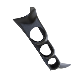 AutoMeter - AutoMeter 17107 Full Triple Pod APillar w/Spkr 2-1/16" for 99-07 Slverado/Sierra - Image 1