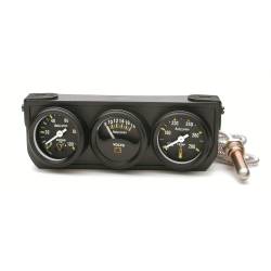 AutoMeter - AutoMeter 2396 Console Gauge Oil/Volt/Water Mech Temp Blk 100 PSI/280F/18V 1.5" - Image 1
