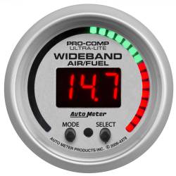 AutoMeter - AutoMeter 4378 Ultra-Lite Wideband Pro Air/Fuel Ratio Gauge 6:1-20:1 2-1/16" - Image 1