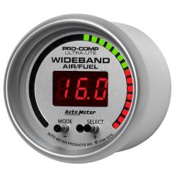AutoMeter - AutoMeter 4378 Ultra-Lite Wideband Pro Air/Fuel Ratio Gauge 6:1-20:1 2-1/16" - Image 2