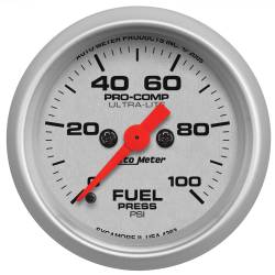 AutoMeter - AutoMeter 4363 Ultra-Lite Fuel Pressure Gauge 2-1/16" Full Sweep - Image 1