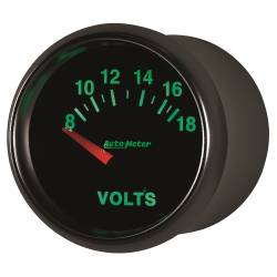 AutoMeter - AutoMeter 3892 Electric 18v GS Volt Meter Gauge 2-1/16" Short Sweep - Image 3