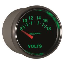 AutoMeter - AutoMeter 3892 Electric 18v GS Volt Meter Gauge 2-1/16" Short Sweep - Image 6