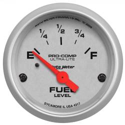 AutoMeter - AutoMeter 4317 Ultra-Lite Air Core Fuel Level 0-30Ohm 2-1/16" for Pre-65 GM SSE - Image 1