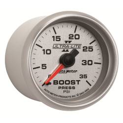 AutoMeter - AutoMeter 4904 Ultra-Lite II Mechanical Boost Pressure Gauge 0-35PSI 2-1/16" - Image 3