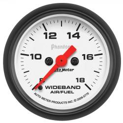 AutoMeter - AutoMeter 5770 Phantom Analog Wideband Air/Fuel Ratio 8:1-18:1 AFR 2-1/16" - Image 1