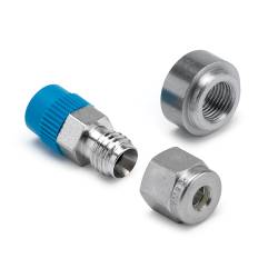 AutoMeter - AutoMeter 5255 Fitting Thermocouple Compress Weld Boss 3/16" 1/8" NPTF Male - Image 1
