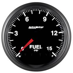 AutoMeter - AutoMeter 5667 Elite Series Fuel Pressure Gauge 0-15PSI 2-1/16" Stepper Motor - Image 6