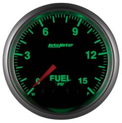 AutoMeter - AutoMeter 5667 Elite Series Fuel Pressure Gauge 0-15PSI 2-1/16" Stepper Motor - Image 4