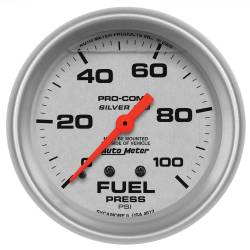 AutoMeter - AutoMeter 4612 Ultra-Lite Mechanical Fuel Pressure Gauge 0-100PSI 2-5/8" - Image 1