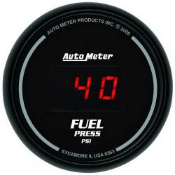 AutoMeter - AutoMeter 6363 Sport-Comp Fuel Pressure Gauge 5-100PSI 2-1/16" - Image 1