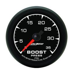 AutoMeter - AutoMeter 5904 ES Boost Pressure Gauge 2-1/16" 35PSI Full Sweep - Image 1