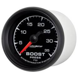 AutoMeter - AutoMeter 5904 ES Boost Pressure Gauge 2-1/16" 35PSI Full Sweep - Image 2