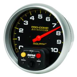 AutoMeter - AutoMeter 6801 Pro-Comp In-Dash Tachometer Gauge 5" 10000RPM w/Memory - Image 2