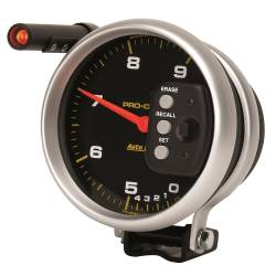 AutoMeter - AutoMeter 6852 Pedestal Tach Dual Range w/Quick Lite & Peak Memory 9K RPM 5" - Image 3