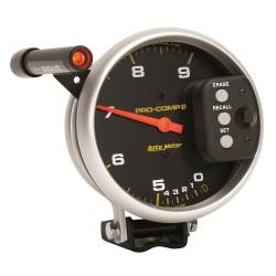 AutoMeter - AutoMeter 6852 Pedestal Tach Dual Range w/Quick Lite & Peak Memory 9K RPM 5" - Image 4