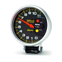 AutoMeter - AutoMeter 6811 Pro-Comp Pedestal Tachometer w/Peak Memory Gauge 11000RPM 5" - Image 1