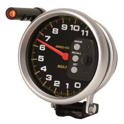 AutoMeter - AutoMeter 6857 Pro-Comp Pedestal Tach w/Quick Lite & Peak Memory 11K RPM 5" - Image 3