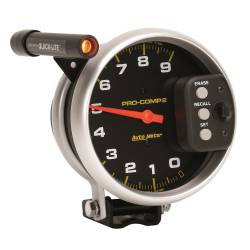 AutoMeter - AutoMeter 6851 Pro-Comp Pedestal Tachometer w/Quick Lite & Peak Memory 9K RPM 5" - Image 4