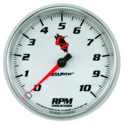 AutoMeter - AutoMeter 7298 C2 In-Dash Tachometer Gauge 0-10000RPM 5" - Image 1
