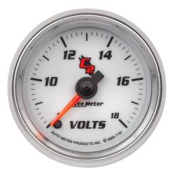 AutoMeter - AutoMeter 7191 C2 Voltmeter Digital Gauge 8-18V 2-1/16" Stepper Motor - Image 1