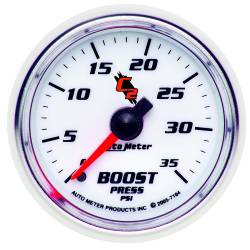 AutoMeter - AutoMeter 7104 C2 Mechanical Boost Pressure Gauge 0-35PSI 2-1/16" - Image 1