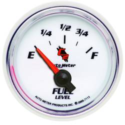 AutoMeter - AutoMeter 7113 C2 Air Core Fuel Level Gauge 0-90Ohm 2-1/16" GM/SSE - Image 1