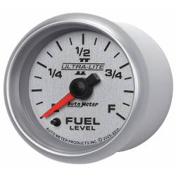 AutoMeter - AutoMeter 4910 Ultra-Lite II Fuel Level Gauge 0-280Ohm 2-1/16" Stepper Motor - Image 2