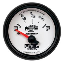 AutoMeter - AutoMeter 7513 Air Core Phantom II Fuel Level Gauge 0-90Ohm 2-1/16" for GM SSE - Image 1