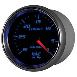 AutoMeter - AutoMeter 7984 Cobalt Vacuum Guage 2-5/8" Full Sweep 0-30IN HG - Image 3