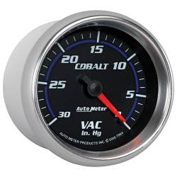 AutoMeter - AutoMeter 7984 Cobalt Vacuum Guage 2-5/8" Full Sweep 0-30IN HG - Image 5