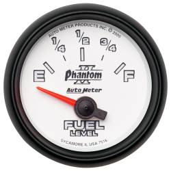 AutoMeter - AutoMeter 7516 Air Core Phantom II Fuel Level Gauge 240-33Ohm 2-1/16" SSE - Image 1