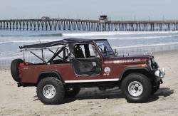 Bestop 51403-01 Tigertop Soft Top Black Crush for 84-53 Jeep CJ2 CJ3 M38