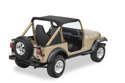 Bestop 52519-15 Strapless Targa Bikini Top Black Denim for 92-95 Wrangler YJ
