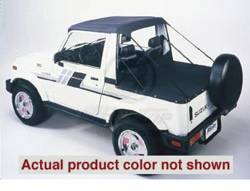 Bestop 52561-15 Strapless Targa Bikini Top Black Denim for 86-94 Suzuki Samurai