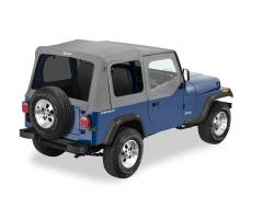 Bestop 51123-09 Replace-A-Top w/o Hardware Charcoal/Gray for 88-95 Wrangler YJ