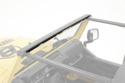 Bestop 51210-01 Front Windshield Header Channel Kit for 97-02 Jeep Wrangler TJ