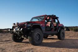 Bestop - Bestop 51740-01 Front Element Tube Doors Matte Black for 20-25 Gladiator JL/JT - Image 2