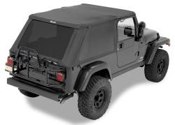 Bestop 56821-35 Trektop NX Black Diamond Soft Top for 04-06 Jeep Wrangler LJ