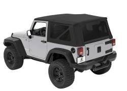 Bestop - Bestop 54716-35 Classic Complete Soft Top Black Diamond for 07-18 Wrangler JK - Image 1