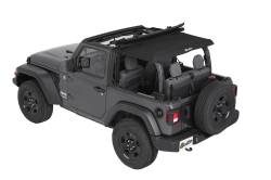 Bestop - Bestop 56862-35 Trektop NX Black Diamond Soft Top for 18+ Jeep Wrangler JL 2DR - Image 3