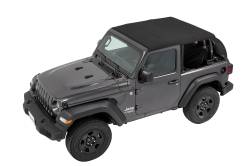 Bestop - Bestop 56862-35 Trektop NX Black Diamond Soft Top for 18+ Jeep Wrangler JL 2DR - Image 6