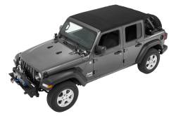 Bestop - Bestop 56863-35 Trektop NX Black Diamond Soft Top for 18+ Jeep Wrangler JL 4DR - Image 8