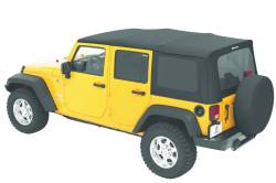 Bestop 79147-35 Replace-A-Top Hardware Black Diamond for 10-18 Wrangler JK 4DR