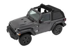 Bestop - Bestop 56862-17 Trektop NX Black Twill Soft Top for 18+ Jeep Wrangler JL 2DR - Image 6