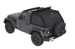 Bestop - Bestop 56862-17 Trektop NX Black Twill Soft Top for 18+ Jeep Wrangler JL 2DR - Image 2